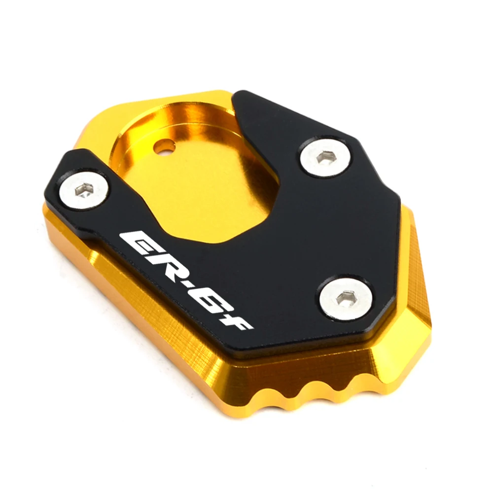 

Для Kawasaki ER6N ER-6N ER-6F ER6F 2012-2015 2016, подставка для мотоцикла с ЧПУ, боковая подставка для ног, удлинитель, колпачки для клапанов шин