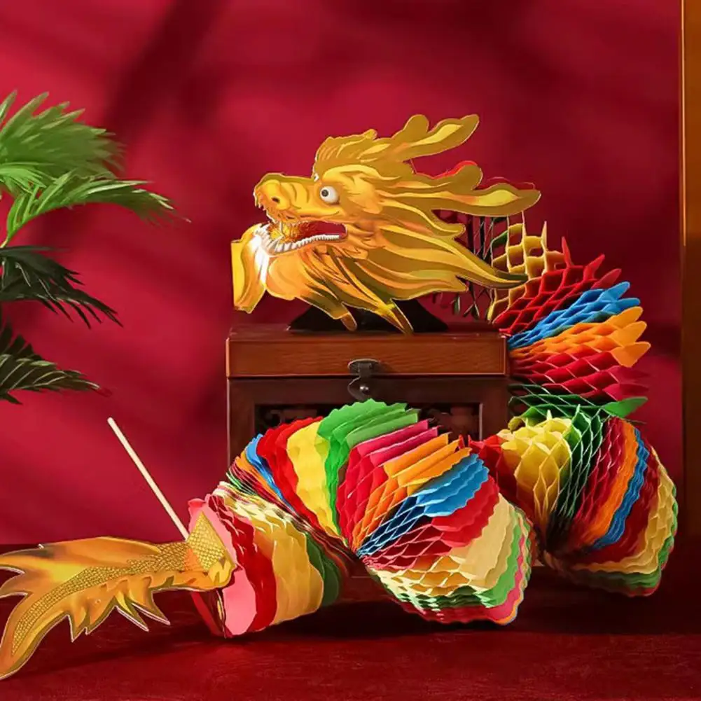 Праздник Весны 80/150/300 см фонарь дракона китайский новый год подвесная бумажная