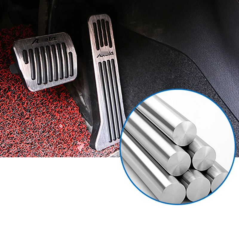 Алюминиевая Накладка педали тормоза акселератора для Mazda 3 Axela BM 2014 2015 2016 2017 2018