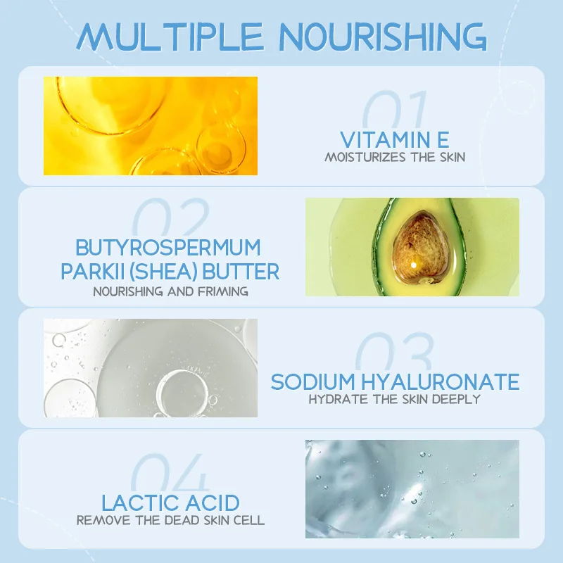 Лосьон для тела LAIKOU отбеливающий увлажняющий крем темной кожи натуральное