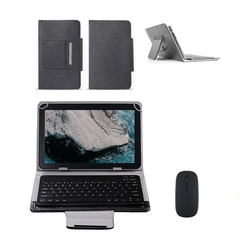 

Универсальный чехол для Oukitel RT1 RT2 10,1 "планшет Bluetooth Беспроводная Мышь Клавиатура чехол-подставка