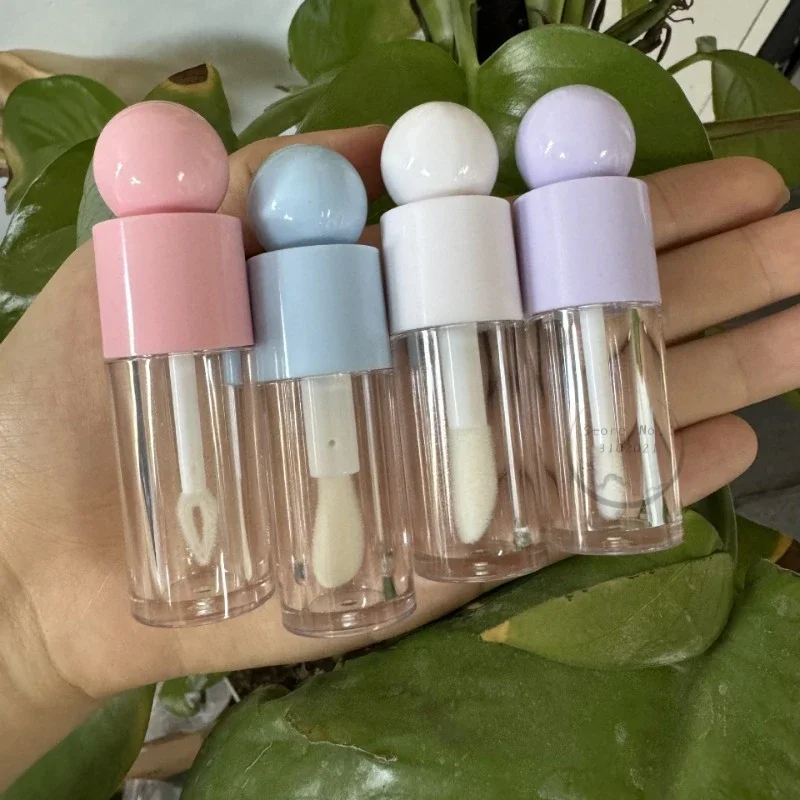 4 мл DIY бутылка для глазури губ пустой тюбик блеска контейнер с крышкой помады