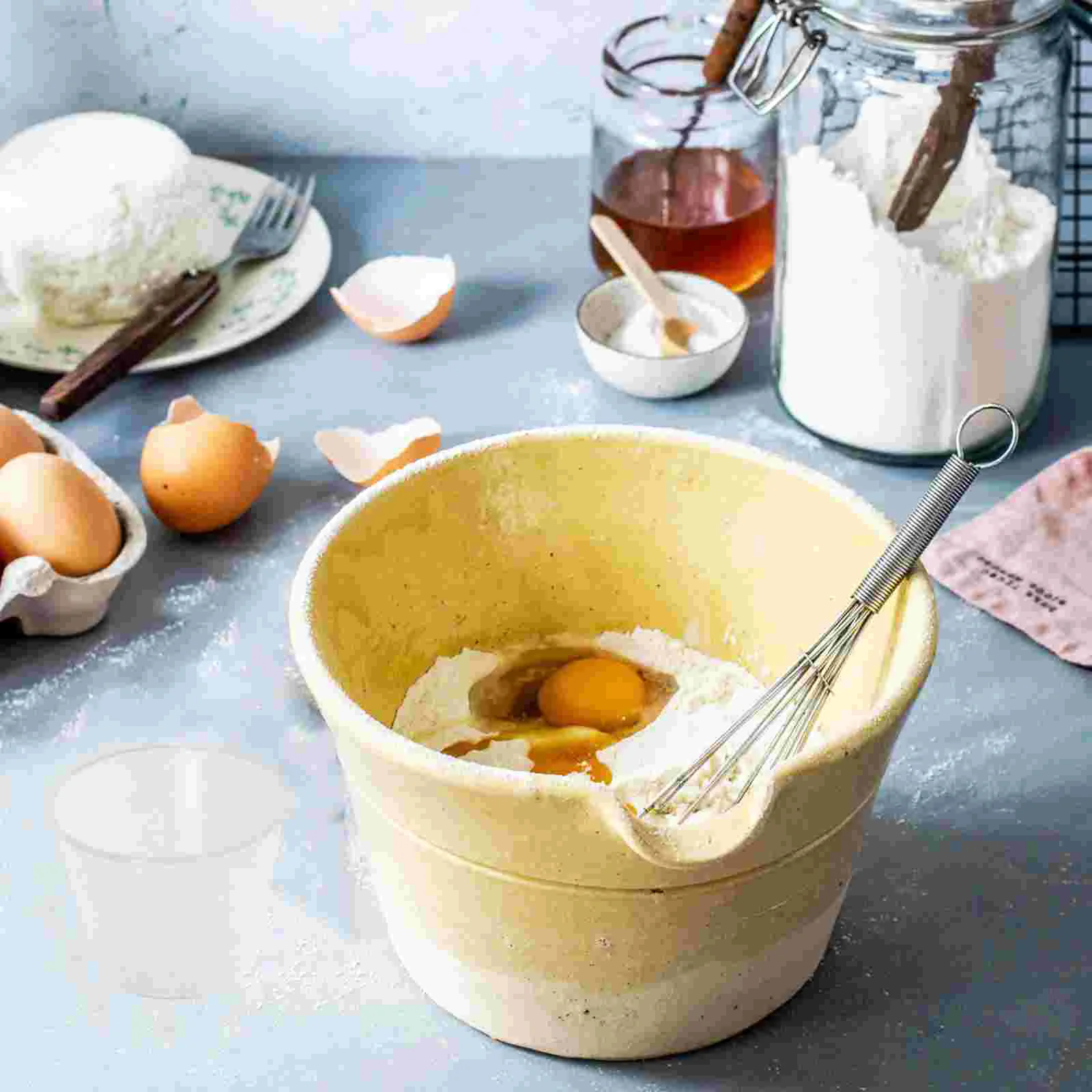 10 шт. пищевой пластиковый мерный стакан для риса плита измерительный инструмент