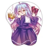 original cute japanese beauty sexy hip silicone stereo mouse pad wristband wrist pad two dimensional animation