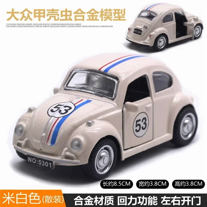 Модель Volkswagen Beetle 1:43 из сплава модель открывающей двери автомобиля украшение