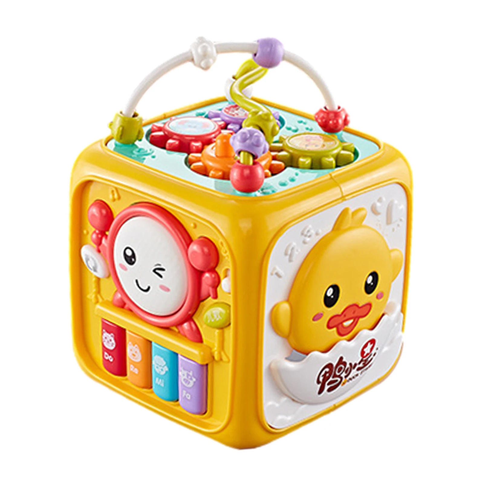 

Babies Activity Cube Early Educational Learning Shape Sorter Toys For Toddlers Infants Kids Gifts For Kids Durable & Odorless