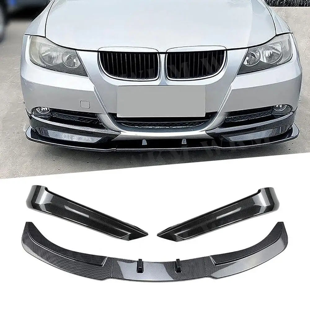 1 комплект передний бампер разделитель губ диффузор защитная крышка для BMW 3 серии
