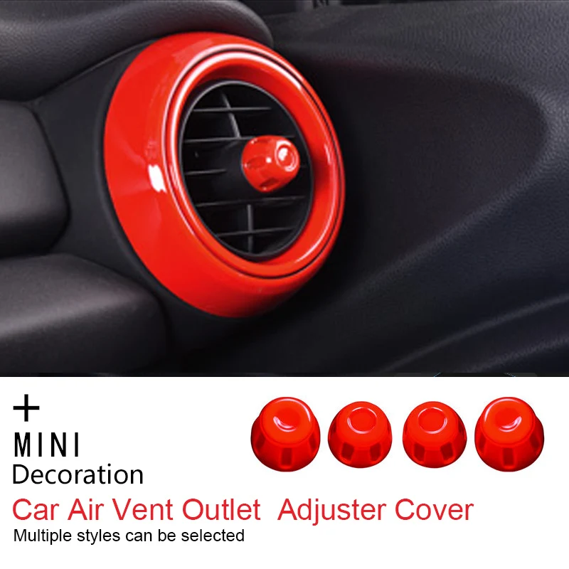 

Car Air Vent Outlet Button Adjuster Cover Hous ing Interior Decor Sticker For M Coope r J C W F 55/56/57 Hatch back Accessories