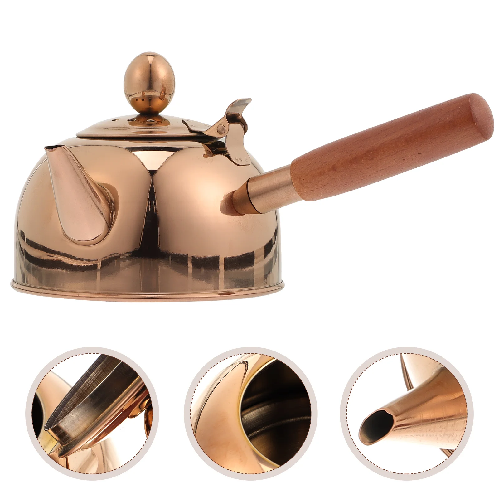 

Tea Pot Kettle Metal Teapot Arabic Tea Stovetop Pitcher Beverage Turkey Maker Leaf Loose Stainless Vintage Coffee Steel Fu Kung