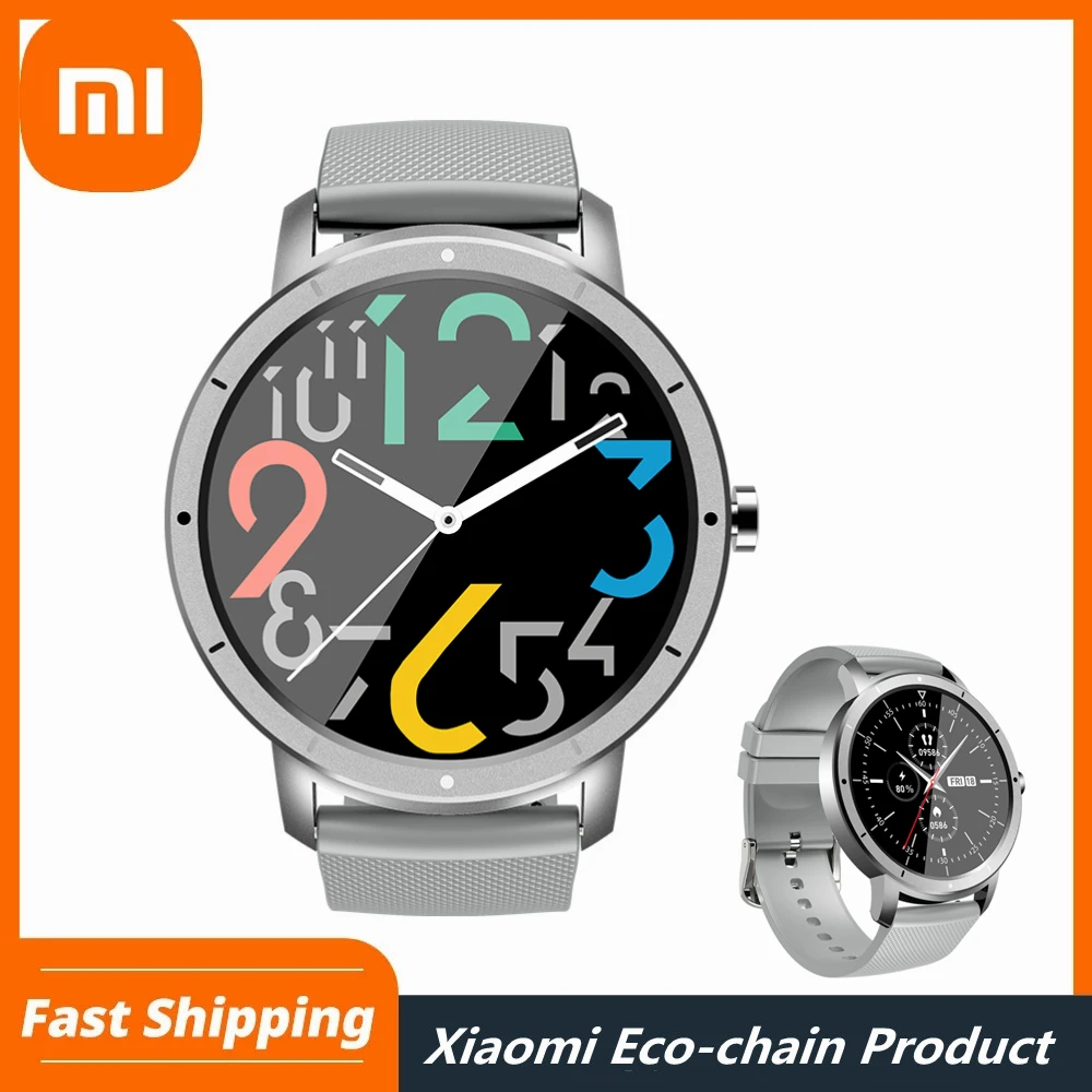 

Смарт-часы Xiaomi водонепроницаемые (IP68) с пульсометром и монитором сна