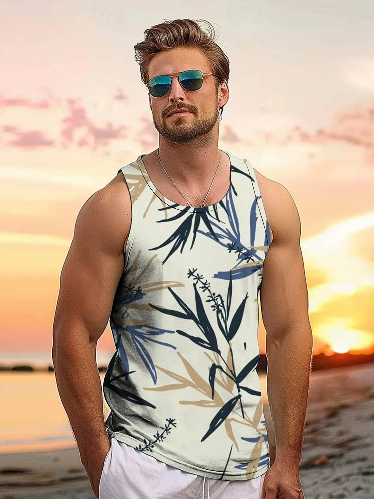 Летние пляжные Удобные Свободные топы для путешествий повседневные мужские