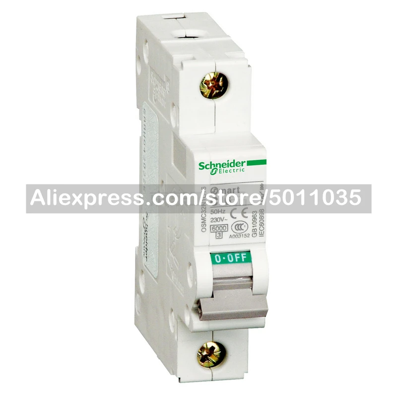 

OSMC32N1C4 Schneider Electric miniature circuit breaker; OSMC32N1P C4A