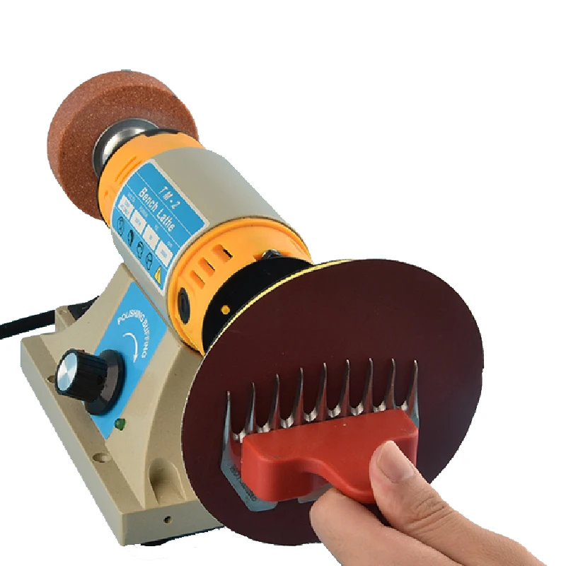 Knife Sharpener Benchtop Electric Grinder Sheep Blade DIY Sander Lathe 220V