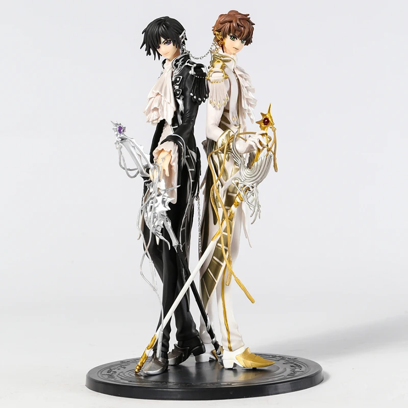 

Code Geass Lelouch of the Rebellion R2 Lelouch & Suzaku PVC Figure Collection Model Toy For Gift