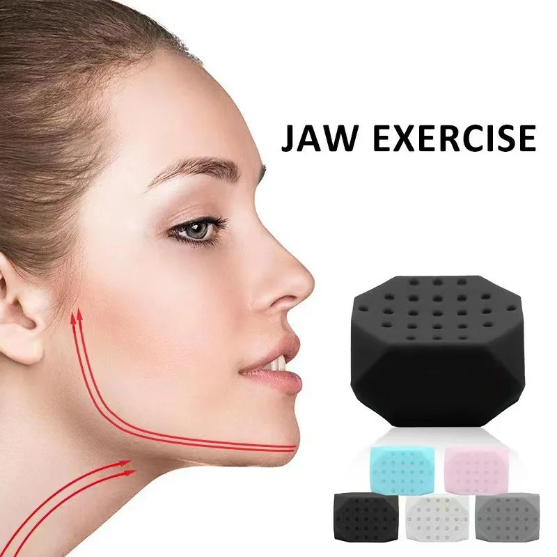 

2pcs/4pcs/6pcs Jaw Muscle Facial Relax Jawline Trainer Silica Gel Men & Women Jawline Exerciser
