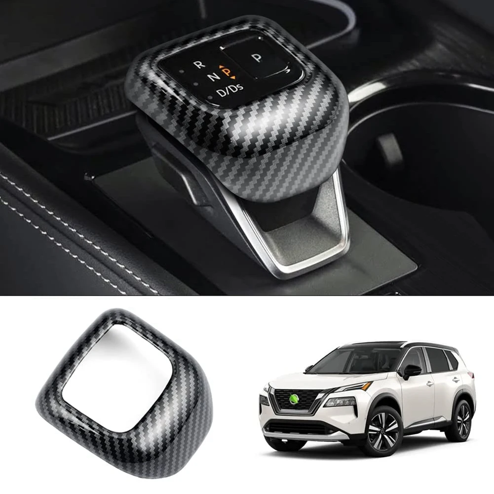 Наклейка для Nissan Rogue X-Trail 2021-2023 из углеродного волокна
