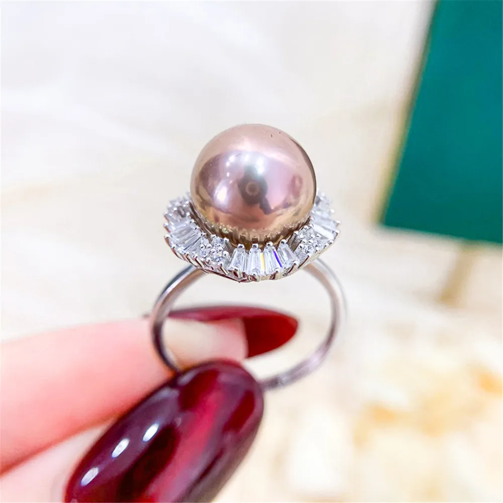 New Arrival Ring Mountings Base Findings S925 Sterling Silver Adjustable Ring Jewelry Setting Parts Fittings Diy Jewelry Making