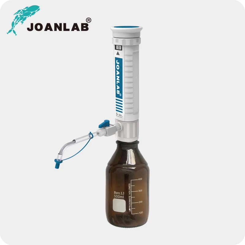 

JOAN Lab Liquid Handling Measured 50ml Pipette Bottle Top Dispenser