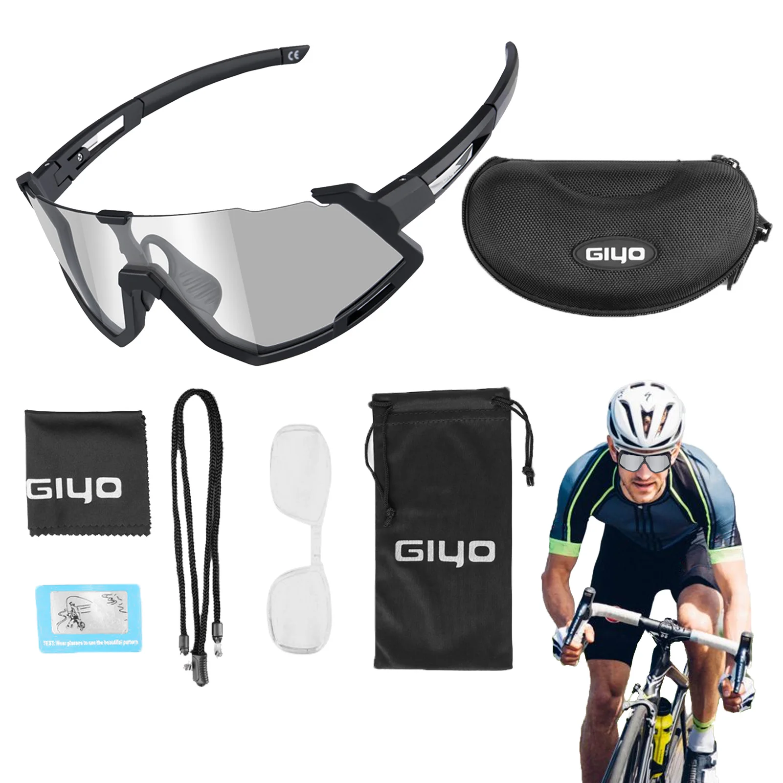 

Очки для велоспорта на открытом воздухе с защитой от УФ-излучения, спортивные солнцезащитные очки для велоспорта, мужские женские мужские в...