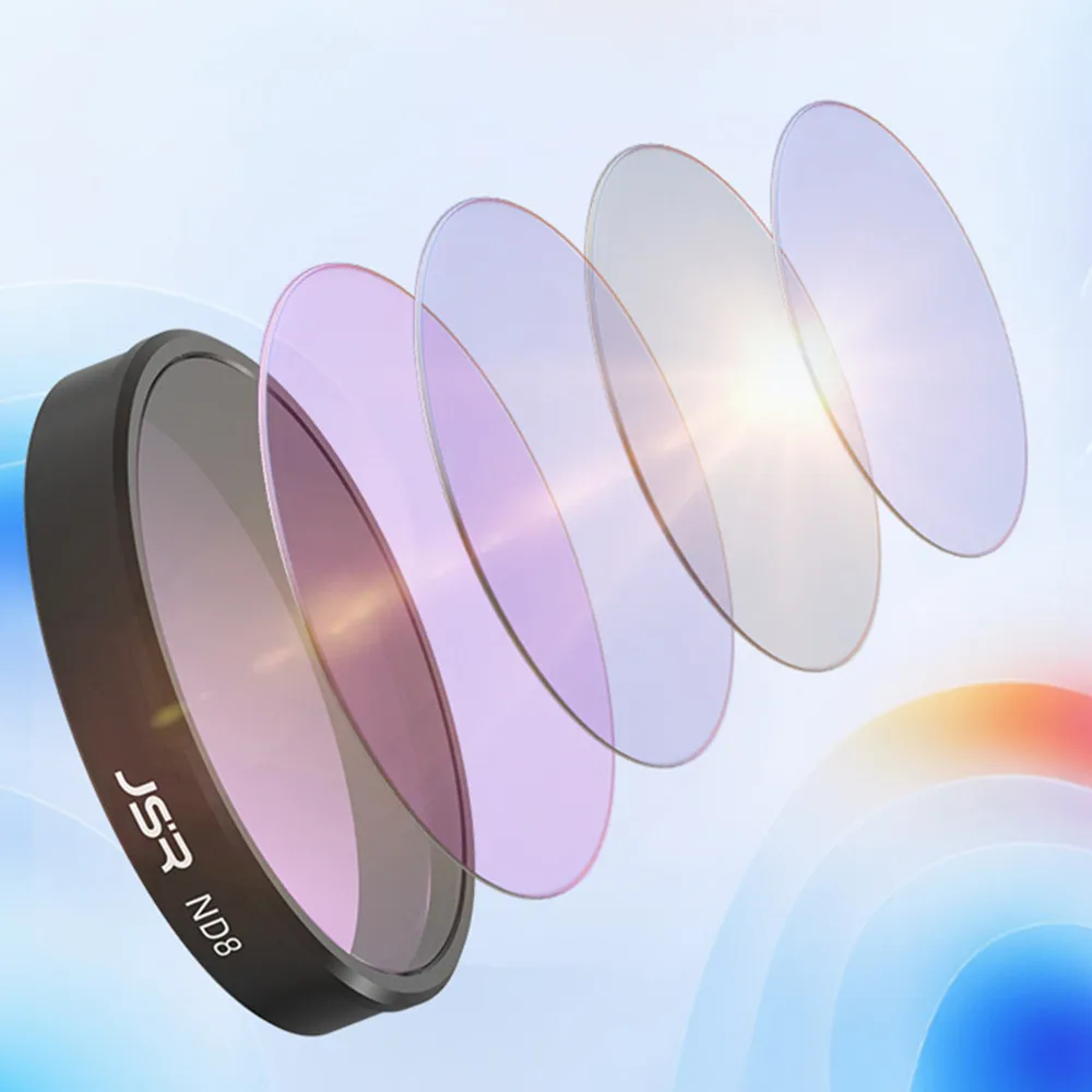 Фото OSMO NANO Glass UV CPL Star Night ND8 ND16 ND32 ND64 ND8PL ND16PL ND32PL ND64PL 1/4 Черная крышка фильтра для объектива тумана для DJI Osmo Nano №4