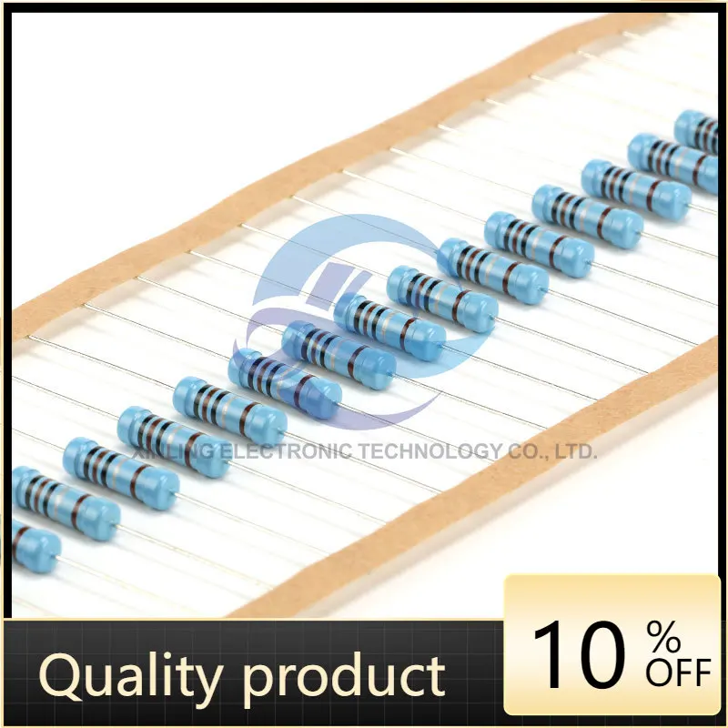 

20pcs Metal Film Resistor 2W 200R 1% Five-color Ring Resistor 200R