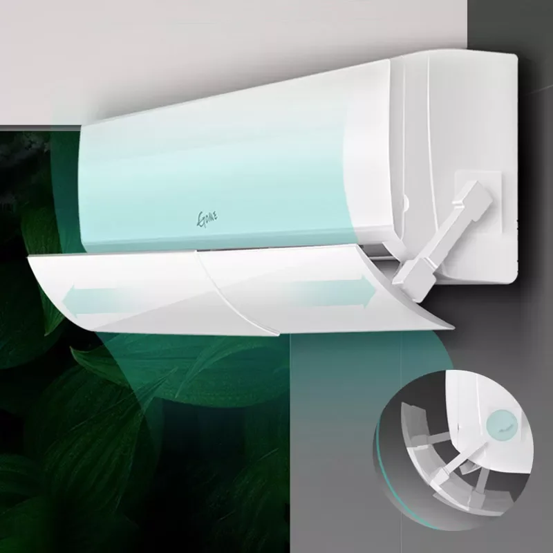 

Wind Deflector Air Conditioning Universal Wind Deflector Cover Anti Direct Blowing Windshield Adjustable Air Conditioner Cover