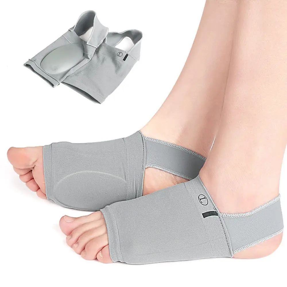 

1Pair Arch Support Non-Slip Arch Orthotic Insole Foot Sleeve Foot Plantar Fasciitis Pain Relief Flatfoot Correction Feet Care