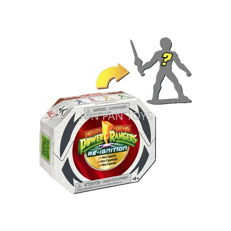 Фото Оригинальные мини-фигурки Mighty Morphin Power Rangers Re-Ignition в слепых коробках, 2-дюймовые мини-фигурки Рита Патти и Патроллер, коллекционные игрушки №2