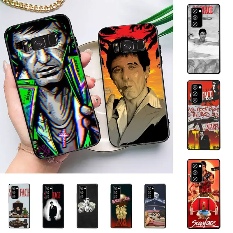 

Scarface 1983 film Al Pacino movie Phone Case For Samsung Galaxy Note 10Pro Note 20ultra cover for note20 note10lite M30S Coque