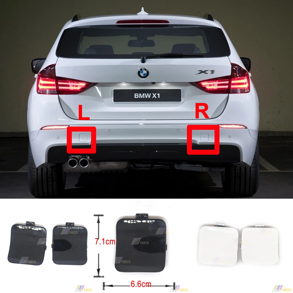 L & R для 11-15 BMW X1 E84 M SPORT 20iX 25dX 28i 28iX 35iX Сав задняя буксировочная крышка 51127845543