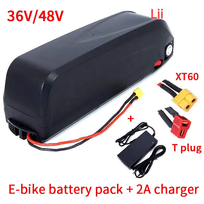 

Lii 48V 13Ah 16Ah 18Ah EBike Battery Hailong Case with USB Motor Bike Conversion Kit Bafang Electric Bicycle US EU Duty Free