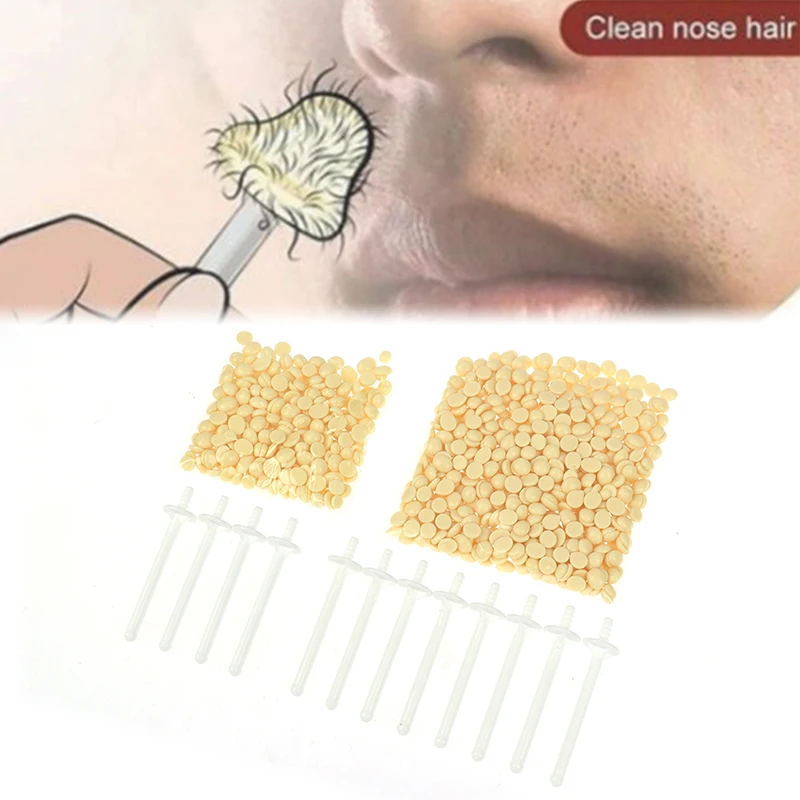 

Portable Nose Wax Kit 25g/50g for Men and Women Nail Waxing Hair Removal Wax Kit Paper-Free Nose Hair Wax Beans Cleaning Wax Kit