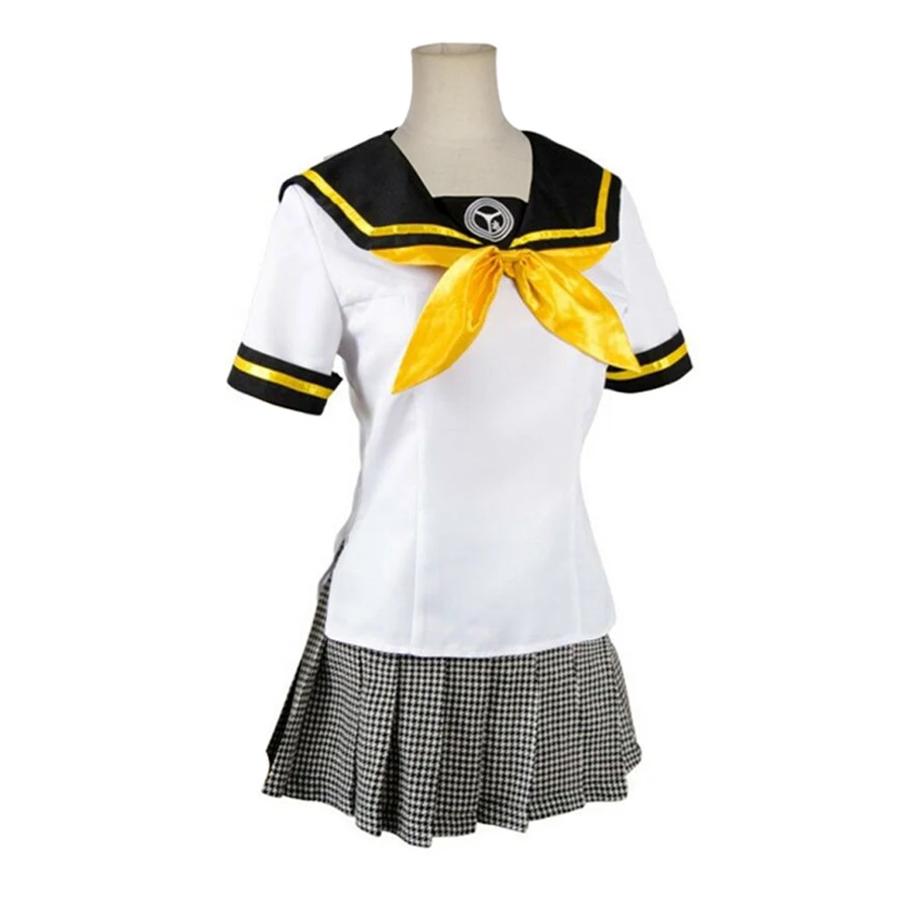 Костюм для косплея Мику из аниме Вокалоид юбка Len сестры Рина вечерняя униформа с