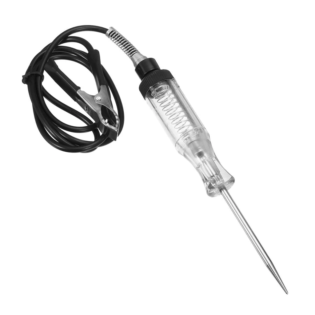 

Универсальный автомобильный тестер цепи напряжения постоянного тока 6 В/12 в 20 А, ручка с длинным зондом непрерывности