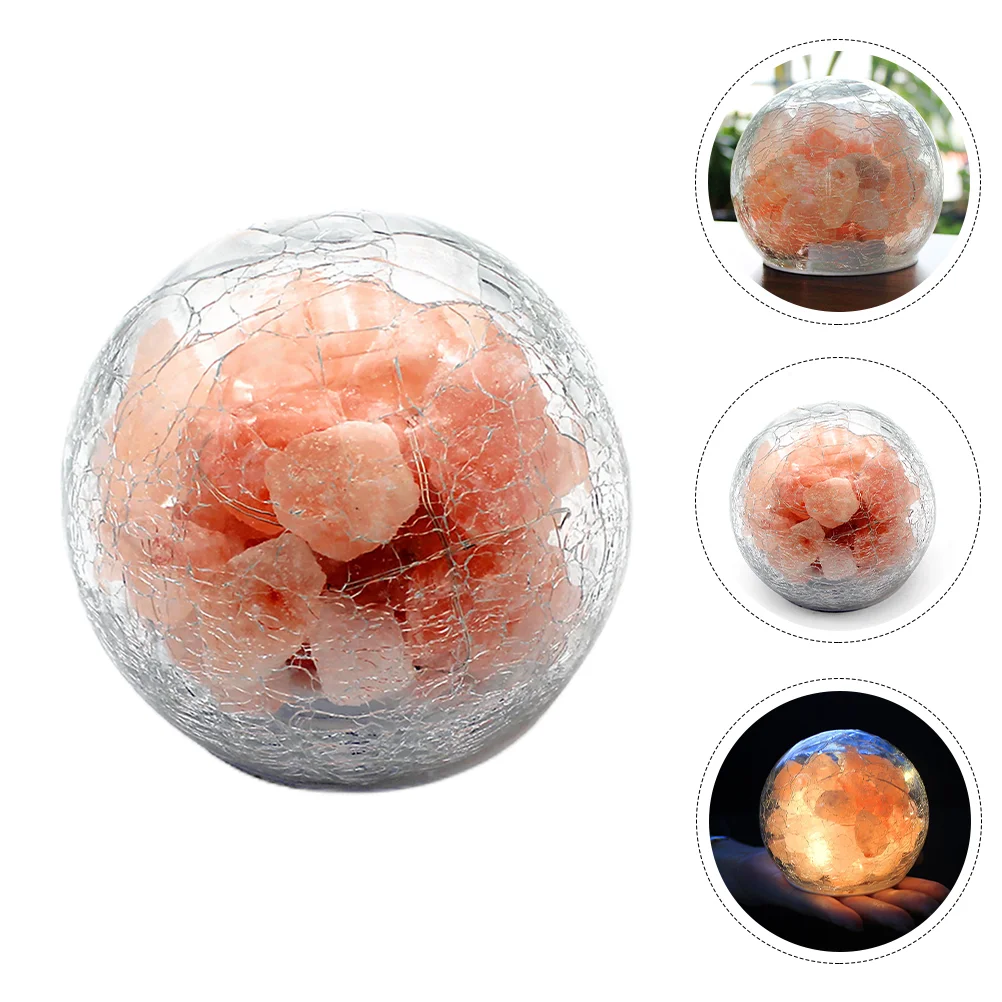 

Himalayan Crystal Salt Lamp Creative Night Light Unique Natural Salt Lamp