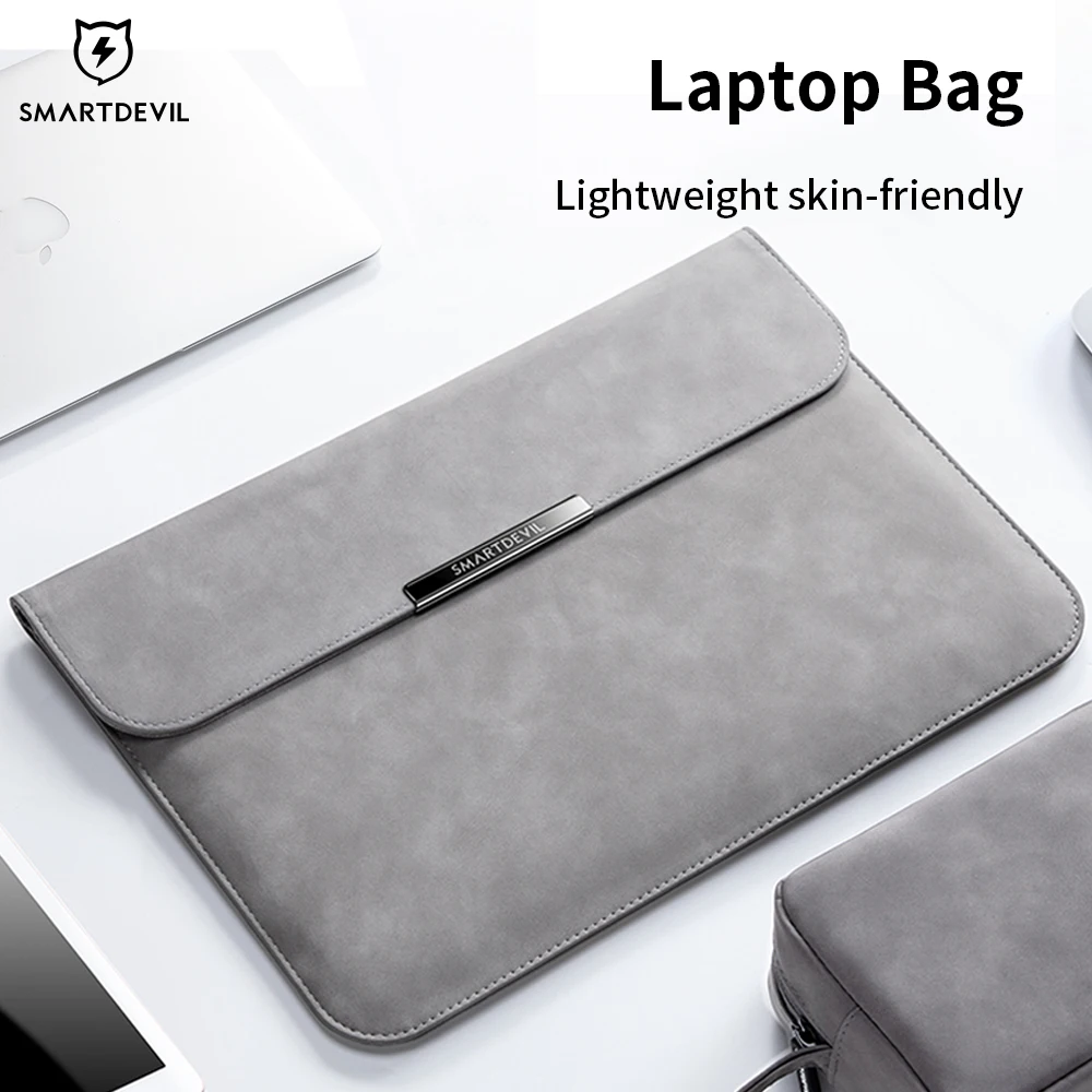 SmartDeviL Aptop Bag 9 in 11 12 16 inches For MacBook Air Pro Matebook Computer  package Inner gallbladder 13 14 inch For iPad