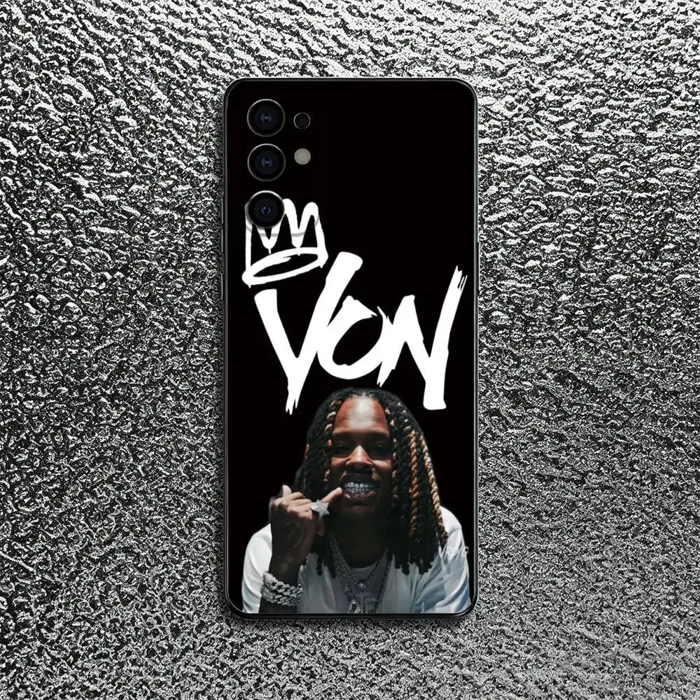 Фото Чехол для телефона R-Raper K-King Von, черный, силиконовый, мягкий, для Samsung S25, S24, S21, S22, S23, S30, Ultra, S20, Plus, Fe, Lite №2