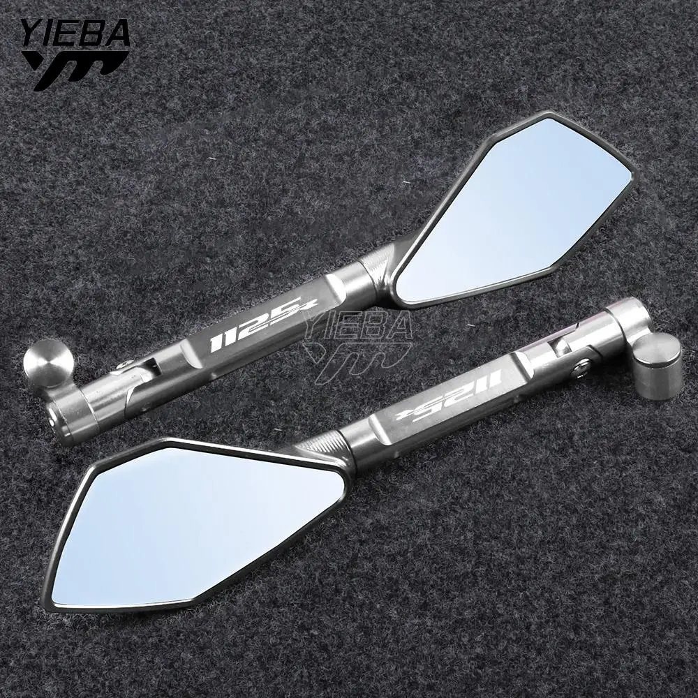 

ALUMINUM Universal motorcycle rearview Side mirrors 8mm 10mm Motorcycle Mirror Accessories For BENELLI 1125CR 1125R 1125 R/CR