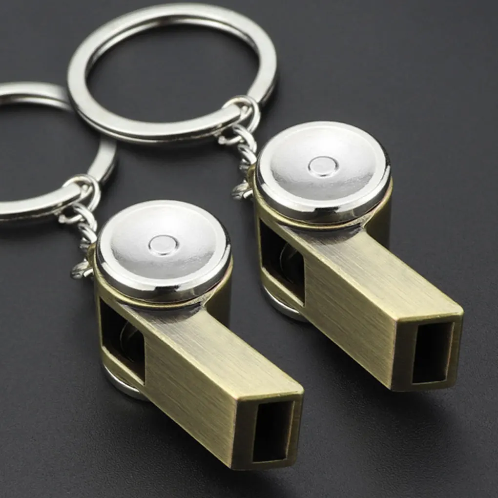 

Keychain Whistle For Safety - Lightweight And Convenient Durable Sturdy Survival Whistle Metal Whistle Key Whistle
