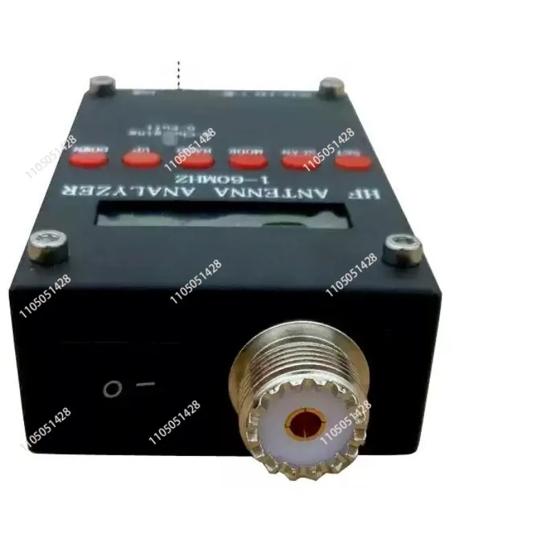Фото Анализатор антенн Mini Sark100 1-60 МГц для измерения коэффициента стоячих волн + аккумулятор + компьютерное программное обеспечение №4
