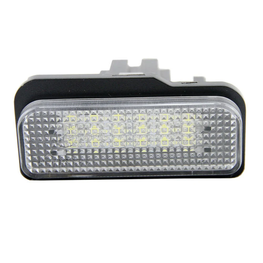 

2PCS 12V White No Error Canbus LED Number License Plate Light For Mercedes-Benz W203 W211 W219 R171 Led Number Light