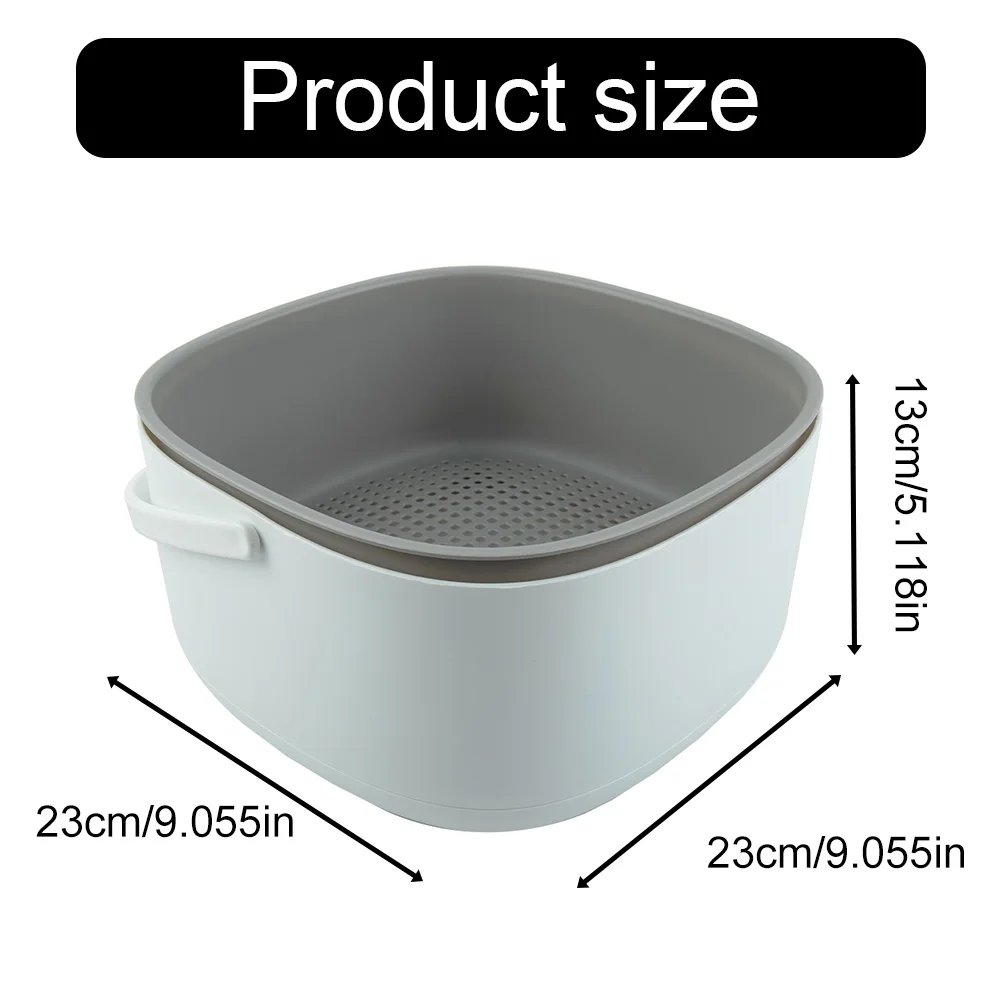 

High Quality Washing Basket Fruit And Vegetable Electric Household Kitchen Food Purifier Large Capacity Multifunction