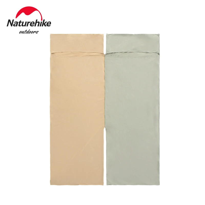 

Naturehike Sleeping Bag Liner 100% Cotton Ultralight Portable Sleeping Sack Liners Outdoor Travel Hotel Separate Dirty Sheets