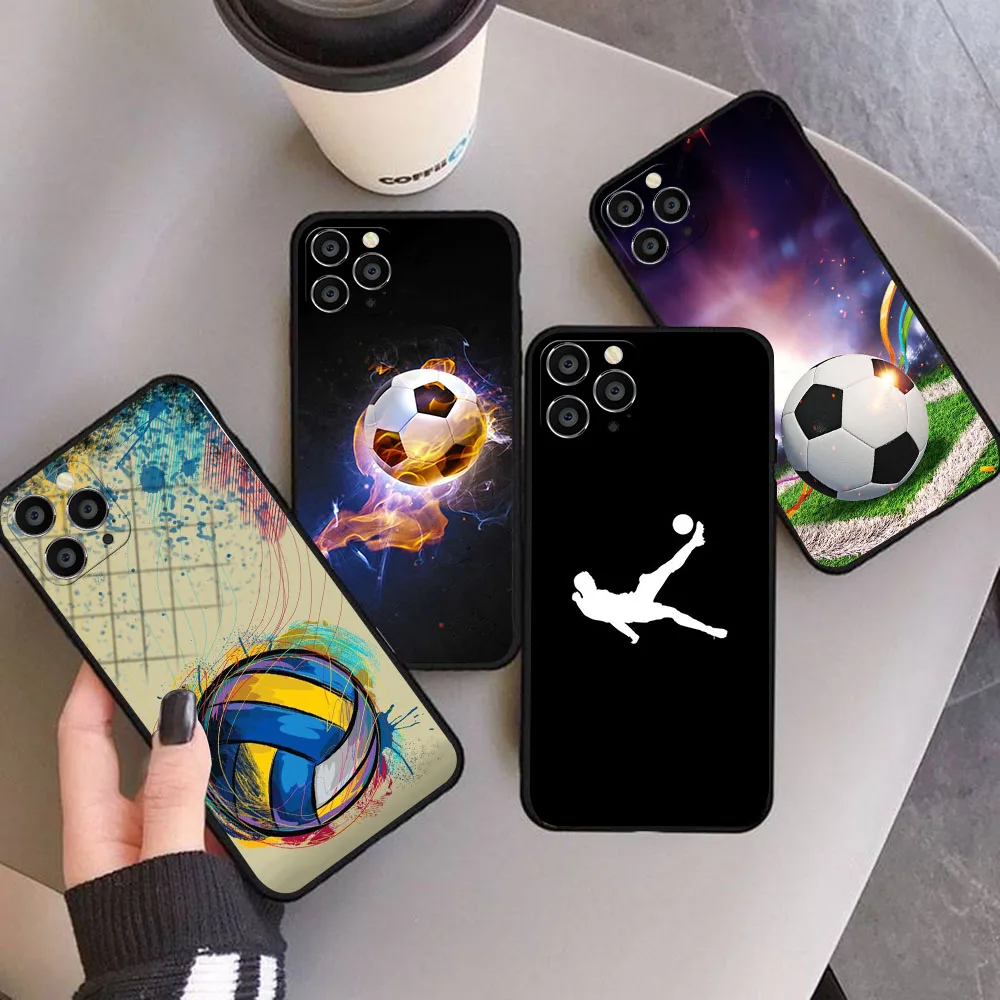 Женский силиконовый футбольный мяч для VIVO Y3 Y3S Y93 Y91 Y17 Y19 Y5S Y20 Y20I Y20S Y12S Y11S Y30 T50 Y51