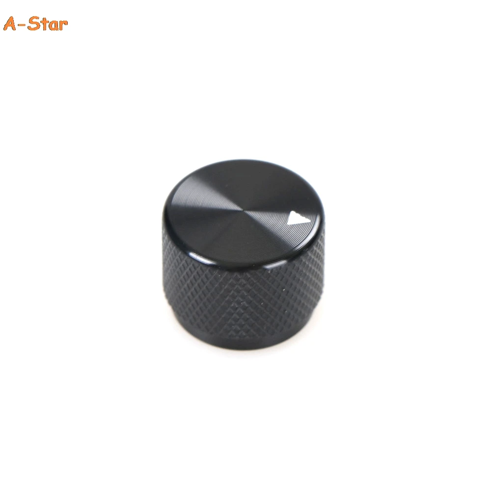 

1Pcs Potentiometer Knob Audio Volume Knob Encoder Knob 20*15.5 Black Aluminum Alloy Potentiometer Knob High Quality