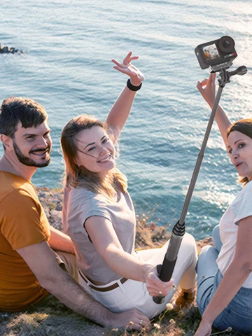 Невидимая палка для селфи из углеродного волокна для Insta360 X5/X4/X3