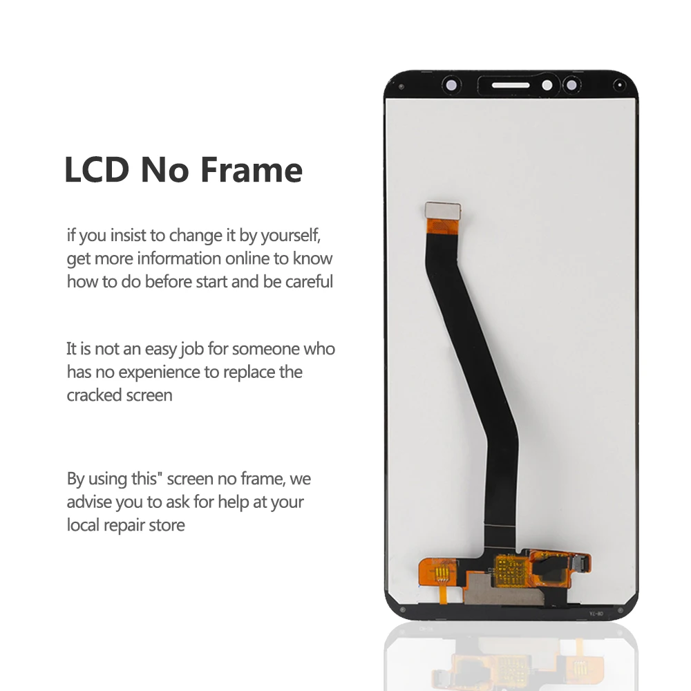 Дисплей диагональю 100% дюйма для Huawei Honor 7C ЖК-дисплей с сенсорным экраном и