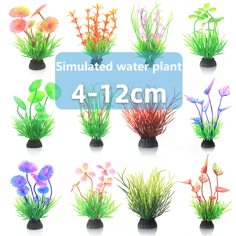 

Simulation Artificial Plants Aquarium Decor Plastic Underwater Weed Grass Aquarium Accessories Fish Tank Decoration Ornament