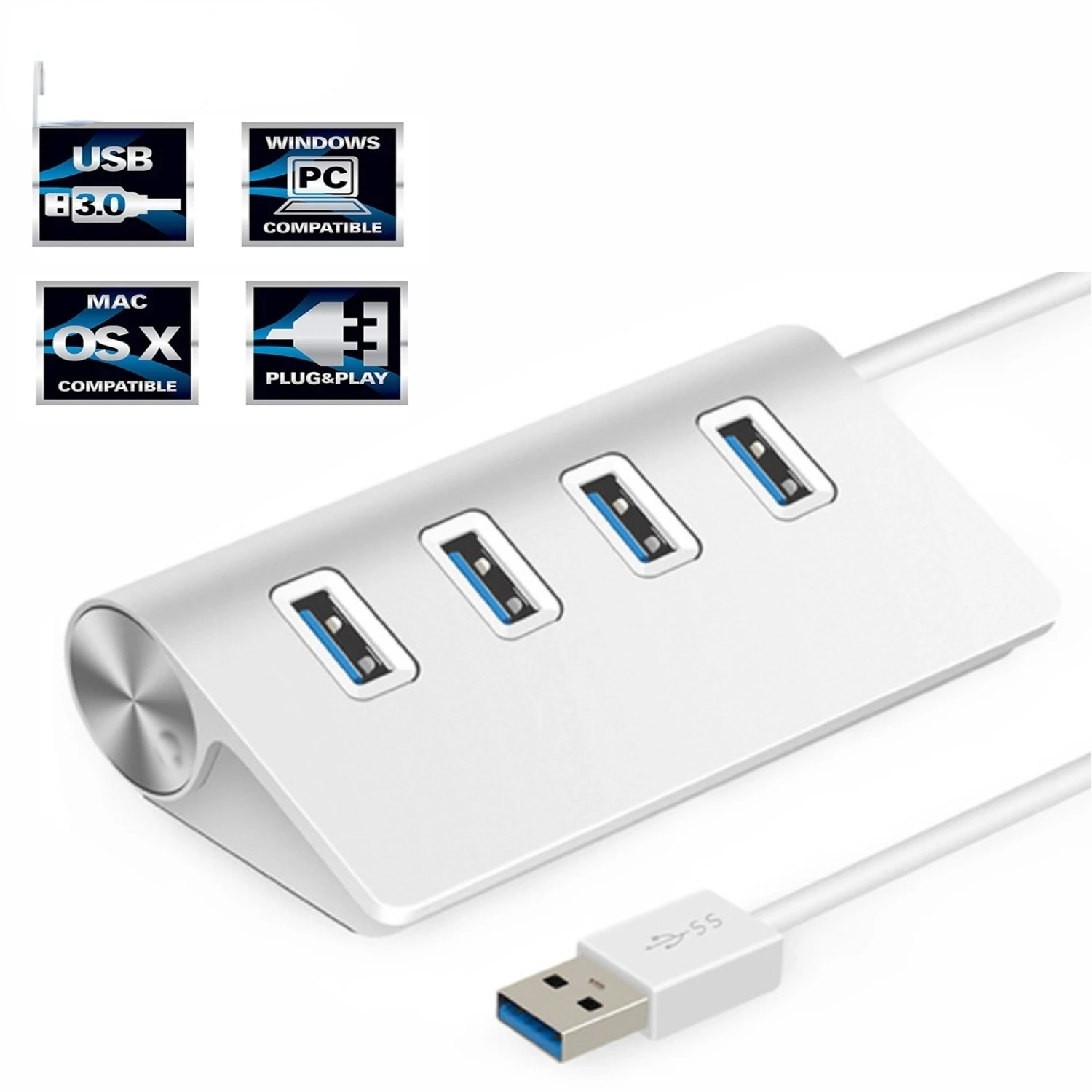 

Концентратор Usb 3,0, флеш-накопитель для Huawei, Xiaomi, для Macbook, портативный компьютер, портативный мульти-разветвитель, док-станция, адаптер