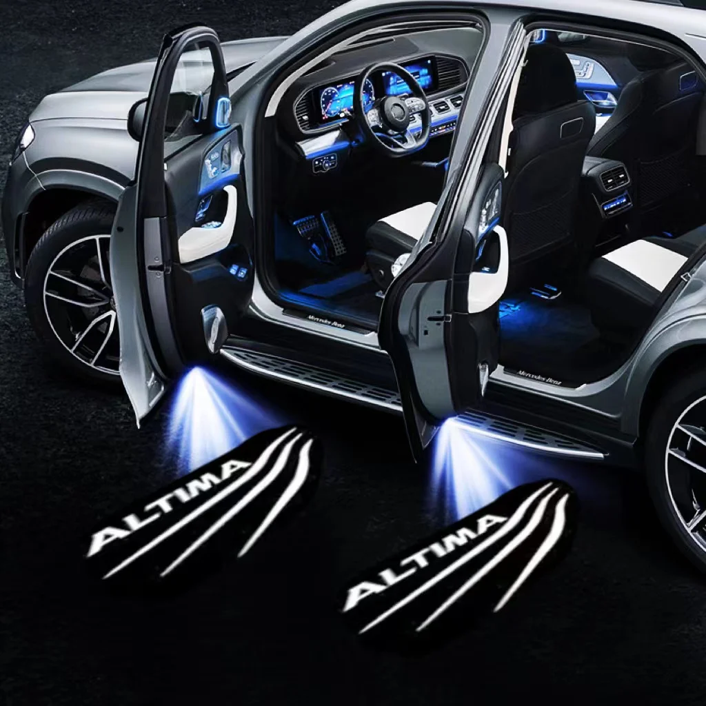 2 шт. светодиодные лампы приветствия двери автомобиля с логотипом проектора для